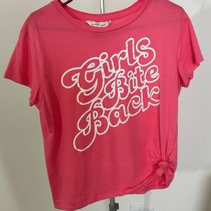 Girls bite back boxy t shirt